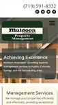 Mobile Screenshot of muldoonassociatespm.com